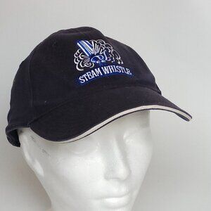 RETRO STEAM WHISTLE HAT BASEBALL CAP Embroidered